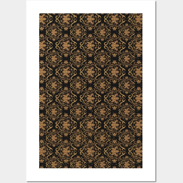 Brown Batik East Java Wall Art by mariachapin